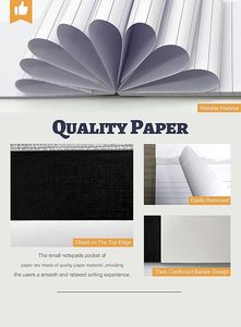 Petits blocs de papier 3x5 avec 30 feuilles par bloc-notes Bloc-notes 80Gsm Bloc-notes de poche pour prendre des notes et des rappels - Product Image 3