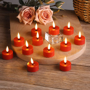 Vela LED de Plástico Mermei, Funciona con Pilas, Control Remoto, Llama 3D, para Cumpleaños, Bodas, Decoración del Hogar y Fiestas - Product Image 6