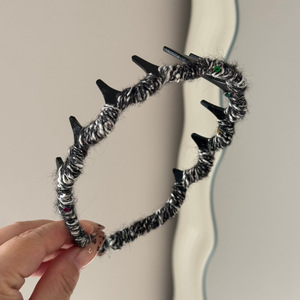 سعر المصنع بيع بالجملة جذر الشعر رقيق مشبك بسيط طويل الأسنان مموج الشعر الترتر غزل الصوف ملفوفة - Product Image 3