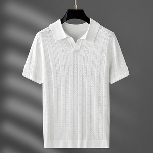 Bán Buôn Ngườ<span class=keywords><strong>i</strong></span> Đàn Ông <span class=keywords><strong>C</strong></span>ủ<span class=keywords><strong>a</strong></span> <span class=keywords><strong>T</strong></span>ùy Chỉnh Nhãn Băng <span class=keywords><strong>L</strong></span>ụ<span class=keywords><strong>a</strong></span> Đan Polo Áo <span class=keywords><strong>S</strong></span>ơ Mi Ngắn Tay Áo Băng <span class=keywords><strong>L</strong></span>ụ<span class=keywords><strong>a</strong></span> Thoáng Khí Giản Dị <span class=keywords><strong>C</strong></span>ơ <span class=keywords><strong>S</strong></span>ở Thoáng Khí Ngườ<span class=keywords><strong>i</strong></span> Đàn Ông <span class=keywords><strong>C</strong></span>ủ<span class=keywords><strong>a</strong></span> <span class=keywords><strong>T</strong></span>-Shirt Top - Product Image 4