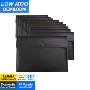 Bestseller Buste Portadocumenti Impermeabili in Plastica con Bottone a Pressione, Formato <span class=keywords><strong>A4</strong></span>, Buste in Plastica Trasparente - Product Image 1