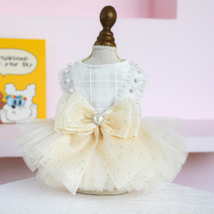 Kingtale, accesorios personalizados para mascotas, vestido bordado para perros, ropa para perros pequeños para Bodas de cumpleaños - Product Image 4