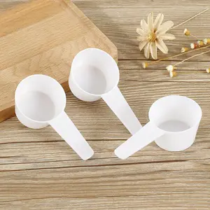 40 CC 20 grams plastic big fan-shaped plastic spoon Detergent spoon animal food plastic scoop wholesales and retails