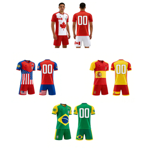 Maglia Personalizzata Coppa del Mondo 2026 Divisa da <span class=keywords><strong>Calcio</strong></span> in Poliestere Resistente Stampa Digitale Abbigliamento Promozionale - Product Image 4