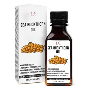 Lance Sea Buckthorn Berry Oil Etiqueta privada Grado alimenticio Crudo Sin refinar Extra Virgin First Cold Pressed Organic Sea Buckthorn Oil - Product Image 3