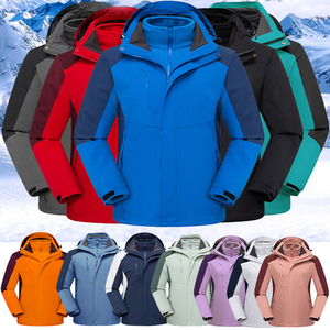 3 In 1 Outdoor Jacket With Printed Word Embroidery Logo Work Clothes High Quality Business Gift Travel Sports <b>Windbreaker</b> - Product Image 2