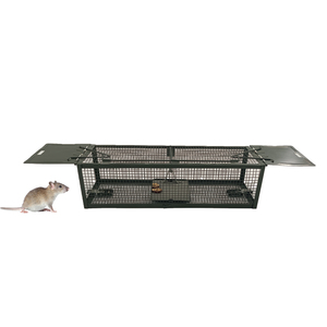 <strong>Professional</strong> Double Door <strong>Mouse</strong> Rat <strong>Cage</strong> Trap Small Animal Trap <strong>Cage</strong> - Product Image 2