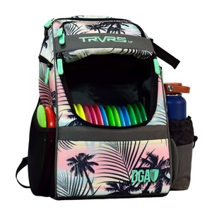 Muestra gratuita de bolsas de golf de disco volador con logotipo personalizado y gran capacidad, mochila deportiva impermeable. - Product Image 4