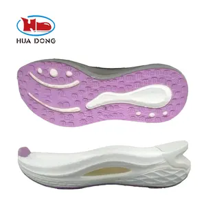 Sole Expert HuaDong karet Etpu busa sepatu olahraga lari sol luar