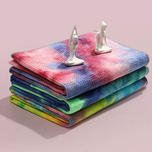Hot Custom <b>Eco</b>-Friendly Microfiber Sweat Sport Towel with Grip <b>Dots</b> Knitted Technique for Yoga-Wholesale Options Available - Product Image 3