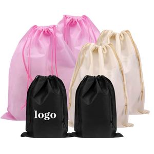 Sac à cordon en non-tissé coloré, écologique, sac de shopping en non-tissé, sac cadeau en non-tissé, sac à cordon en non-tissé recyclé - Product Image 1