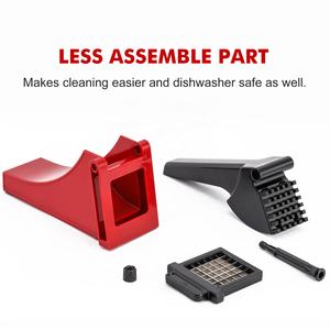 Coupe-légumes manuel, jarretelles de cuisine en ligne, pour ail, coupeuse de légumes, mandolin - Product Image 5