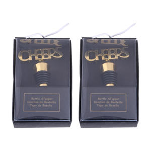 Recuerdo Oro Aleación de zinc Saludos Vino tinto Sacacorchos Abrebotellas con caja de regalo - Product Image 4