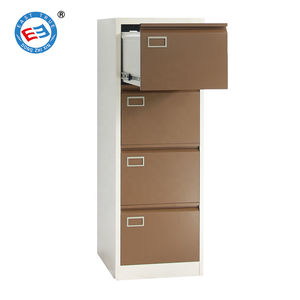 Nội Thất Văn Phòng Tài Liệu Lưu Trữ Tủ Thép 4 Ngăn Kéo Tập Tin Nội Các Kim Loại Ngăn Kéo Tủ - Product Image 3