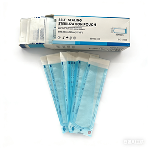Bolsa de Esterilización de Grado Médico, Papel-Plástico Autosellable, para Instrumentos Dentales, Esterilizada con Óxido de Etileno, Certificación CE - Product Image 4