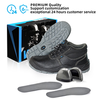Vaultex nouveauté EPI cuir de vachette gaufré chaussures fonctionnelles bottes de sécurité bottes de travail bottes de travail chaussures de sécurité pour hommes