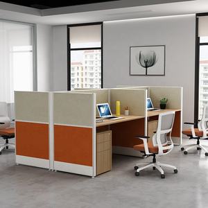 โต๊ะพาร์ติชั่นโต๊ะทำงาน,โต๊ะดีไซน์แบบ8ที่นั่งสำหรับมืออาชีพโต๊ะคอลเซ็นเตอร์แบบโมเดิร์นโต๊ะทำงานแบบโมดูลาร์ - Product Image 3