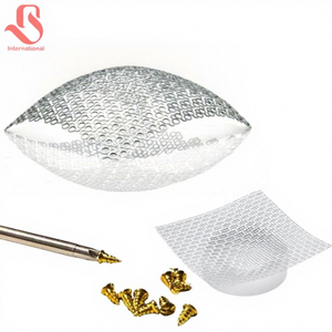 Implante de Malla Craneal de Acero Inoxidable al por Mayor BISONS |   Placas y tornillos para cirugía cerebral, reutilizables, con certificación CE - Product Image 1