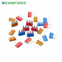 Littelfuse Original 32V Micro3 Mini fusible de hoja de automóvil para Ford Focus Mondeo JEEP 3A 5A 7.5A 10A 15A