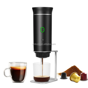 Cafetera Espresso Portátil Semiautomática 3 en 1, Cafetera Eléctrica <span class=keywords><strong>de</strong></span> Cápsulas con Calentamiento Rápido y Soporte <span class=keywords><strong>para</strong></span> Viajes, Auto y Hogar - Product Image 1