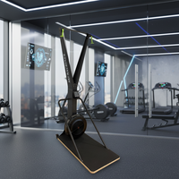 Machine de ski mécanique à résistance au vent pour la musculation en salle