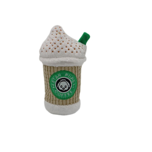 Jouet en peluche interactif pour chien, en forme de tasse/bouteille, éco-responsable, style dessin animé, jouet à mâcher amusant pour animaux de compagnie, vente en gros, nouveauté - Product Image 4