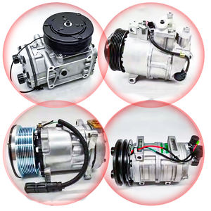 Compresor eléctrico de CA de 12V, pieza de automóvil para KIA Sorento Rio Sportage Cerato Picanto Carnival Optima <span class=keywords><strong>K3</strong></span>, estado de - Product Image 1