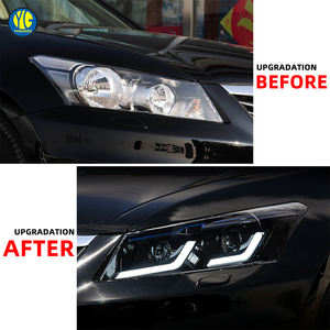 8 वीं पीढ़ी के 2008-2013 के नेतृत्व वाले हेडलाइट फ्रंट लाइट अपग्रेड हेडलैंप फ्रंट लाइट अपग्रेड हेडलैंप फ्रंट लाइट 2 फ्रंट लेंस - Product Image 3