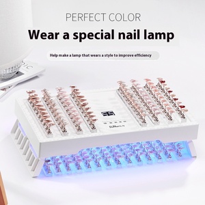 Lampe à ongles haute puissance à 105 LED, grand espace, séchage rapide du vernis gel, lumière UV pour le durcissement, fournitures professionnelles pour la manucure - Product Image 4