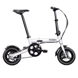 Bicicleta Plegable Forber Mini de 12 Pulgadas, Ligera, Portátil, de Una Velocidad, con Llanta de Aluminio, Capacidad de Carga de 150 kg, para Estudiantes Universitarios y Hombres - Product Image 5