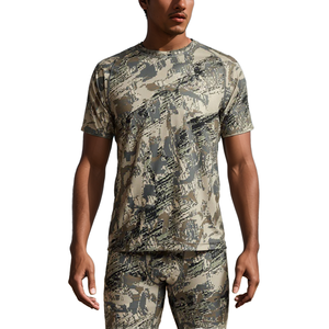 Conjunto de Ropa de Caza de Poliéster Personalizada, Ropa Deportiva para Exteriores, Diseño de Camuflaje Duradero, Camiseta de Caza Sublimada - Product Image 2