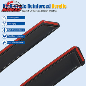 Déflecteurs de vitres pour Honda CR-V 17-22, protection contre la pluie, 4 pièces - Product Image 4