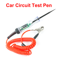 Testeur de circuit automobile Testeur de tension de camion Circuit DC 6V 12V 24V Testeur de circuit automatique Stylo de test de sonde de diagnostic automatique