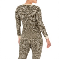 Sous-vêtements thermiques longs pour femmes, respirants, sans couture, antibactériens, écologiques, multicolores, logo personnalisé OEM imprimé