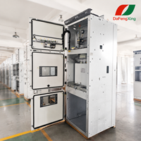 Armoire de Commutation Haute Tension Intérieure DaFengXing KYN28-12 12kV IP4X AC 1250A 50Hz en Aluminium Revêtu de Zinc pour Installation Métallique Fermée