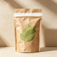 Sachets Doypack en papier kraft avec fermeture éclair, impression personnalisée, refermables, résistants à l'humidité, thermoscellables