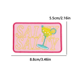 Patch brodé thermocollant 'Meet Me at the Beach' et 'Sea La <span class=keywords><strong>Vie</strong></span>' pour une ambiance estivale - Product Image 5