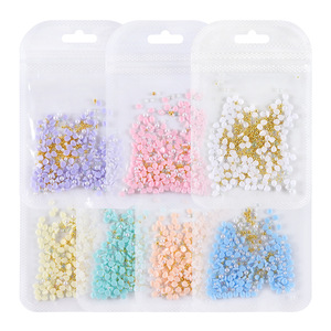 150 pièces <span class=keywords><strong>de</strong></span> breloques pour ongles <span class=keywords><strong>en</strong></span> forme <span class=keywords><strong>de</strong></span> pétales sculptés <span class=keywords><strong>en</strong></span> 3D, strass floraux, accessoires et fournitures <span class=keywords><strong>de</strong></span> décoration pour nail art DIY - Product Image 3