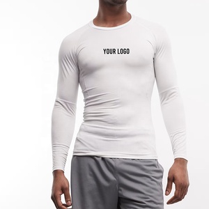 Custom <b>Men's</b> Long Sleeve Compression T-shirts Slim Fit Quick Dry Stretchy Fitness <b>Base</b> <b>Layer</b> Athletic Workout Sports Tee - Product Image 3