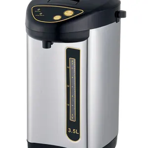 NK-A601B 3.5L/4L Electric Hot Water Boiler Urn Pump Pot, Stainless Steel Thermo Dispenser