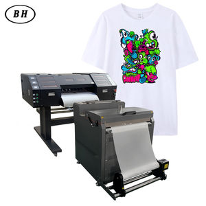 Machine d'impression DTF rouleau à rouleau 60 cm avec tête I3200, imprimante numérique couleur fluorescente et dépoussiéreur à secousses de poudre - Product Image 5