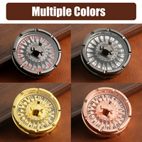 Roulette Fidget Spinner D20 Revolver-Roulette Ungewöhnliches Würfelset D&D Würfel für RPGs Dungeons and Dragons Tabletop-Spiele