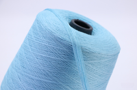 Fil mélangé anti-boulochage 72% Viscose 28% PBT Forme du noyau à haute torsion-Reste et doux