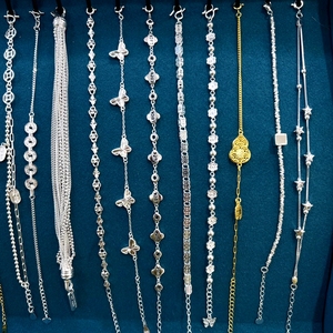 Pulsera con zirconia cúbica pulseiras Pedras Pulsera Diamante Brazalete de diamantes pulseira ACO inoxidavel pulseras de tungsteno - Product Image 1