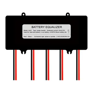 ANGUI HC03 HA03 60V Ecualizador de batería 5x12V Baterías 2 P Interruptor táctil Pantalla LED Equilibrador de voltaje activo Li li-ion Lead Aci