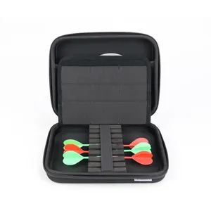 Professional Custom Black EVA Dart Storage Case Travel Outdoor Sport EVA Dart Case For 10 Darts