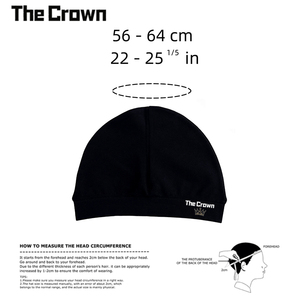 Gorro de Calavera Personalizado al por Mayor de Alta Calidad con Estampado de Letras, de Algodón, sin Borde, con Borde Plegado, Cálido para Invierno, Negro, Unisex - Product Image 2