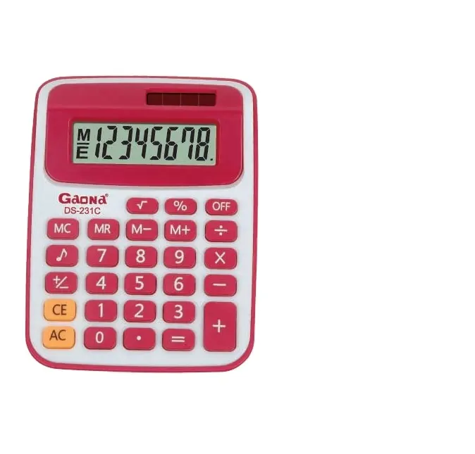 8-значный дешевый электронный калькулятор для калькулятора продвижения git