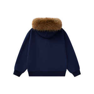 <span class=keywords><strong>Cardigan</strong></span> da Uomo Oversize con Cappuccio, Stile Boxy, Tinta Unita, alla Moda, Invernale, ODM - Product Image 2