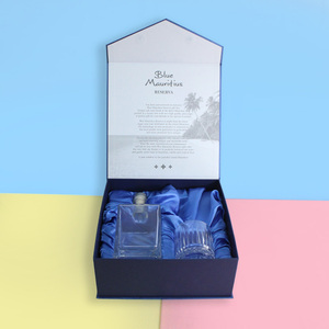 Wholesale Luxury Packaging Blue <b>Box</b> Closure Custom Logo Magnetic Gift <b>Box</b> Package Custom Design Hair Wig Gift - Product Image 3
